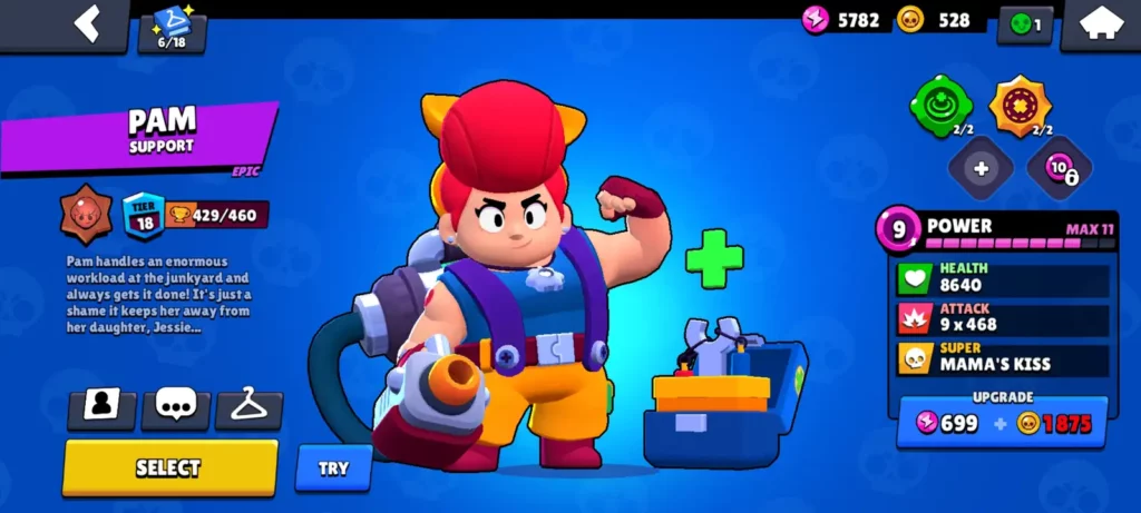 Pam - Best Support Brawlers in March 2024